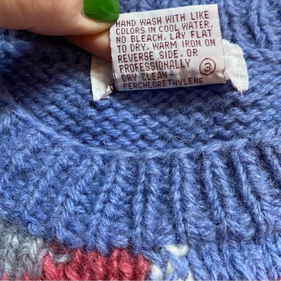 Vintage 80s/90s SKYR Sportwear Wool Sweater Vest - Picture 3 of 8